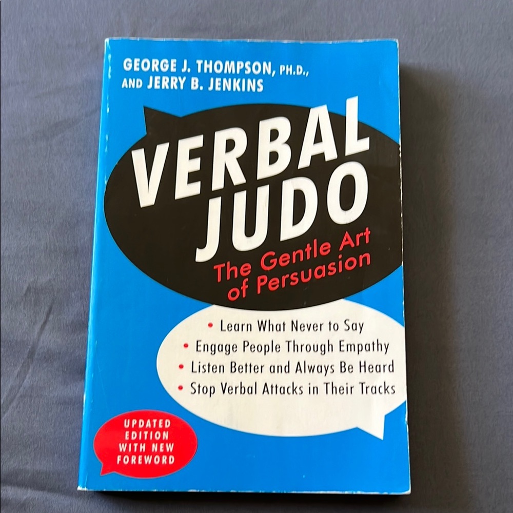 COPY - Verbal Judo book